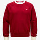 Bicolor Sweatshirt With Off White Ami De Coeur Embroidery