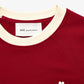 Bicolor Sweatshirt With Off White Ami De Coeur Embroidery