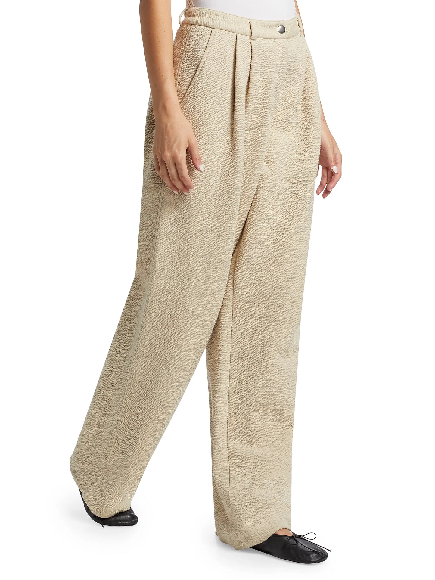 Tristan Knit Pant in Cloque