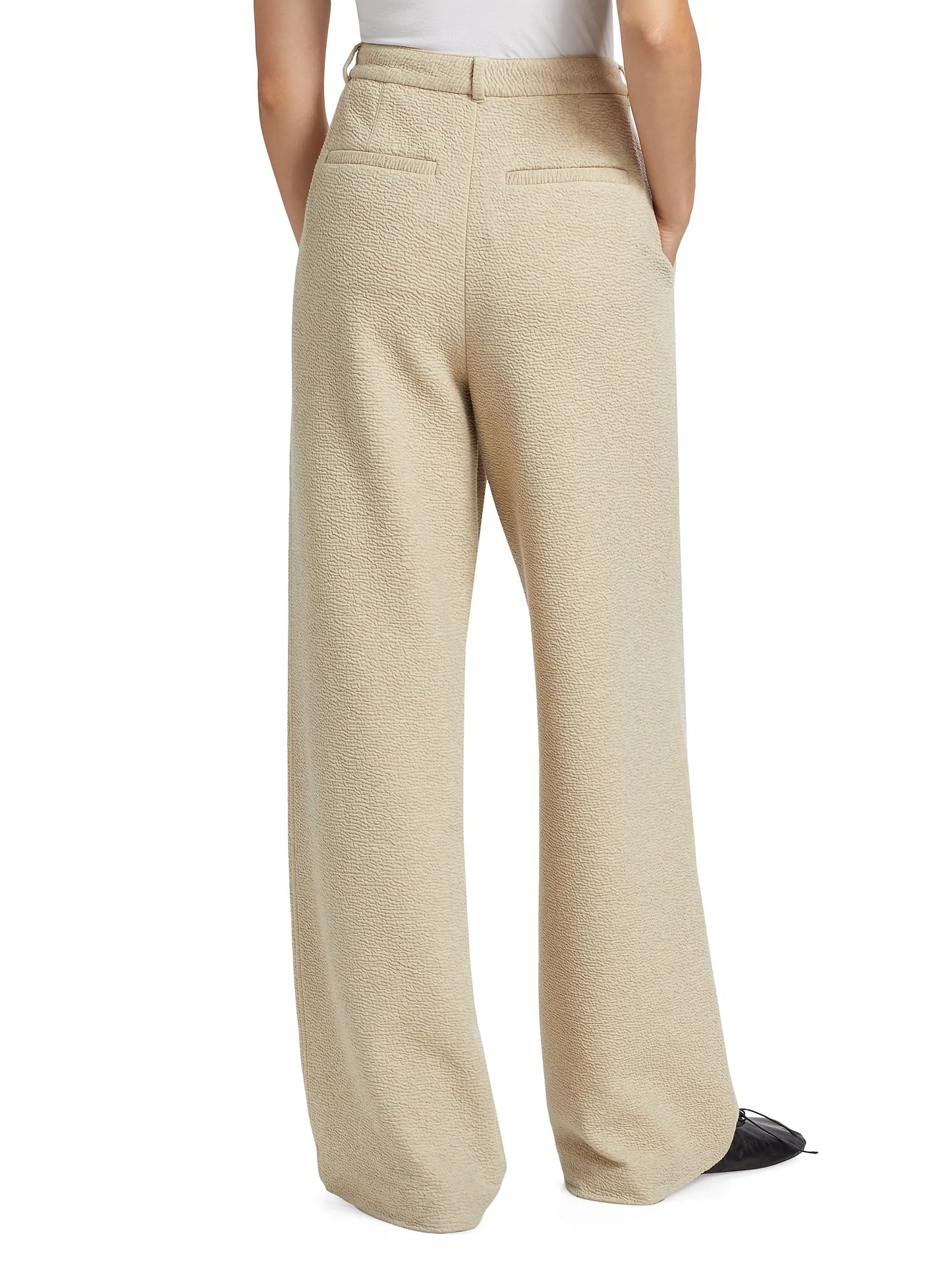 Tristan Knit Pant in Cloque