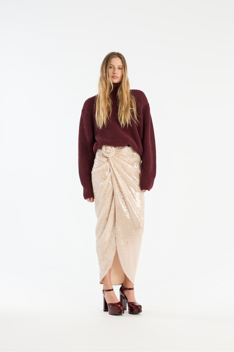 Knit Turtleneck Jumper