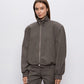 The Attico GREY Jacket with sewn-in shoulder pads