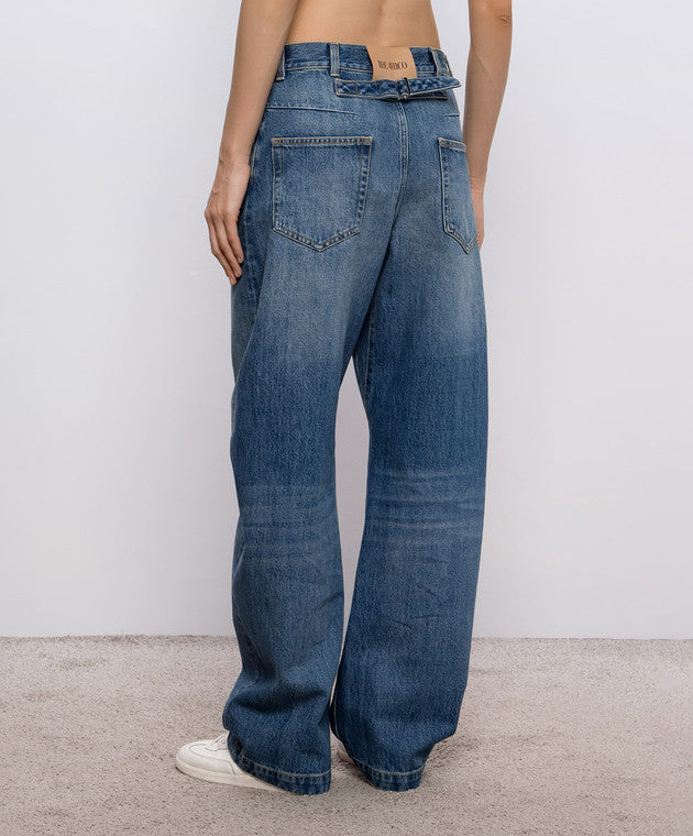 Sky blue jeans