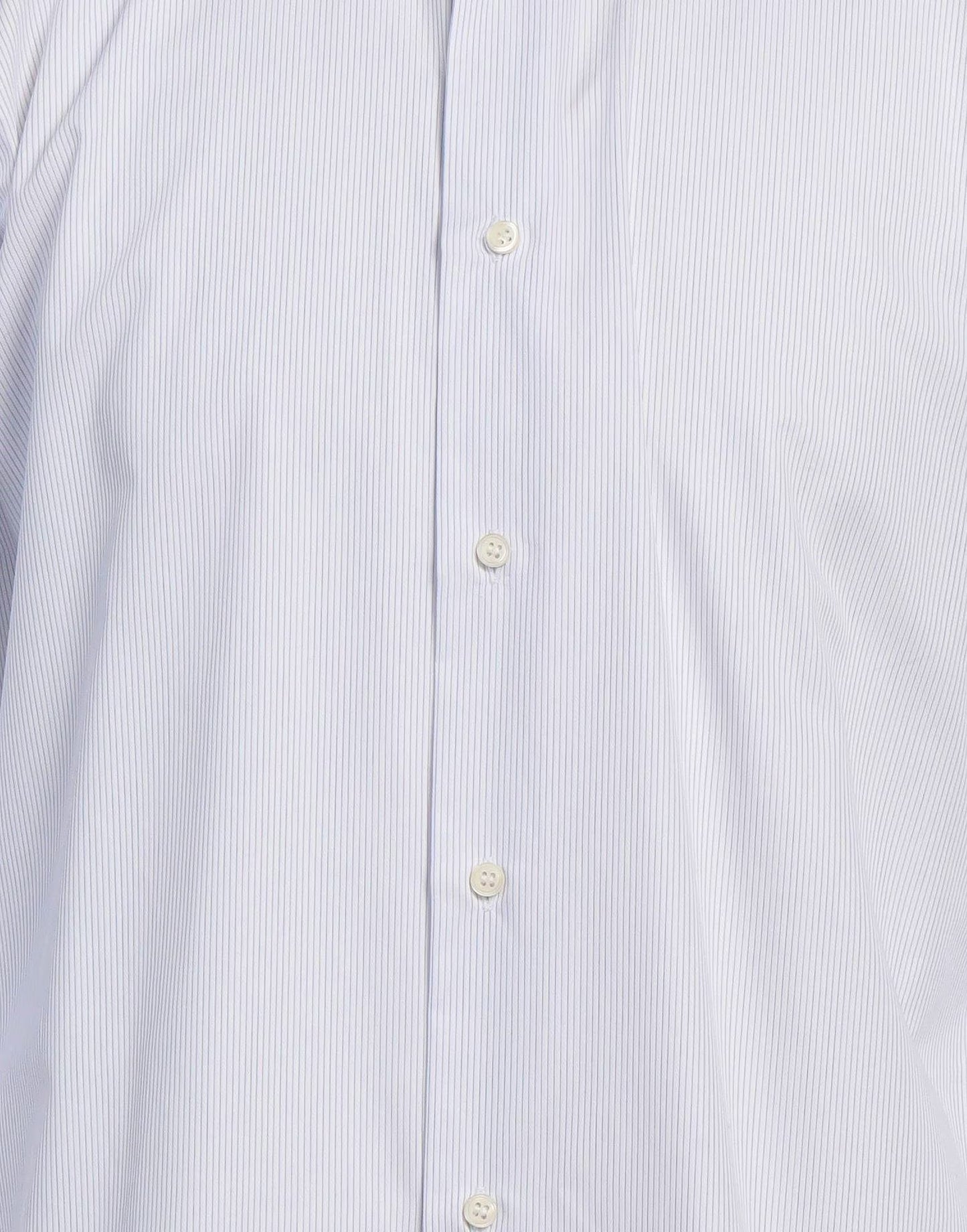 Shirt With Mouliné Stripe Effect Milano Collar