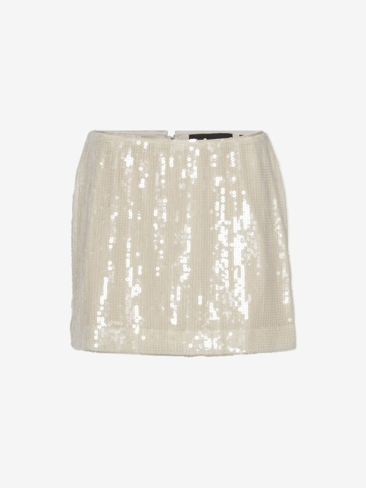 SEQUINS MINI SKIRT
