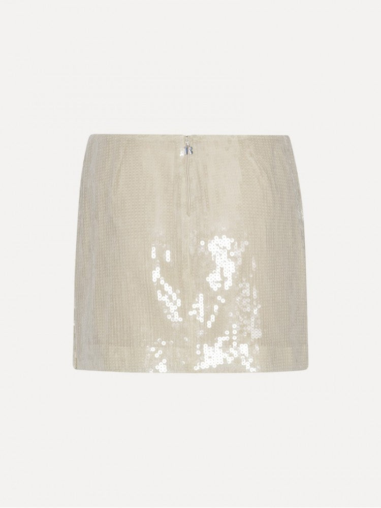SEQUINS MINI SKIRT