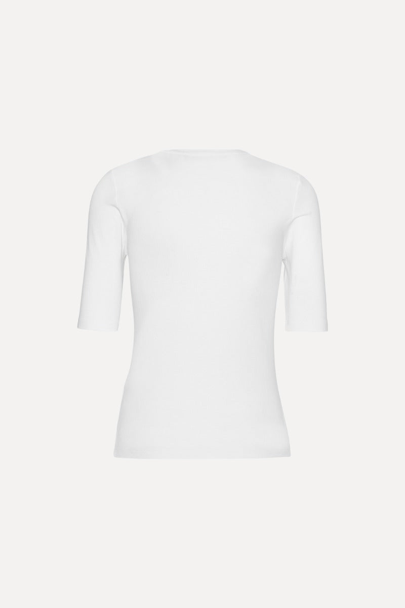 Short Sleeve T shirt Bright White Logo