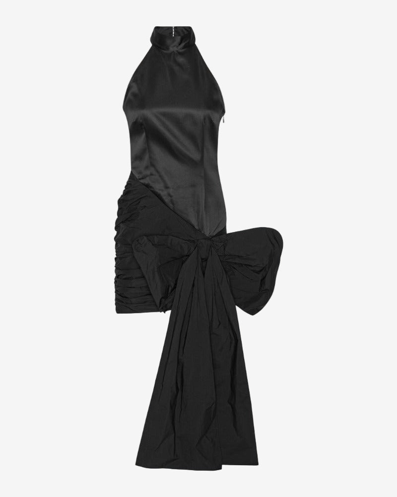 Satin Bow Dress