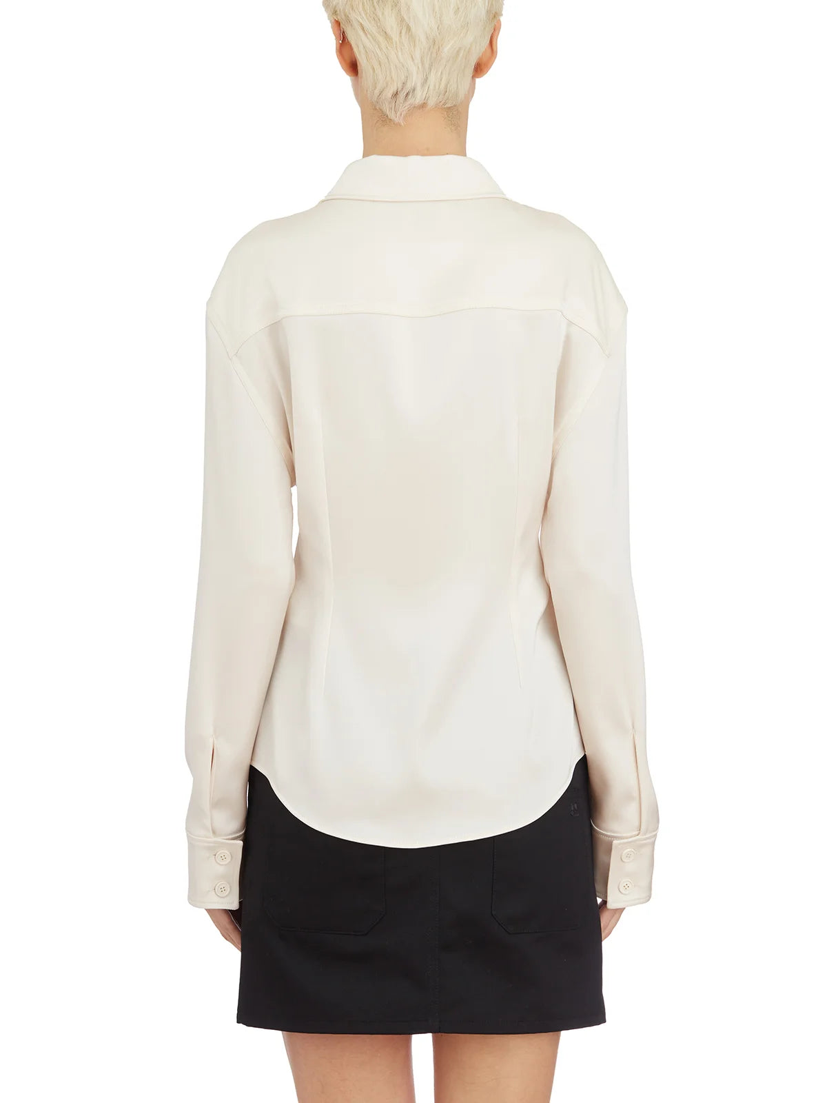 Pocket Satin Shirt