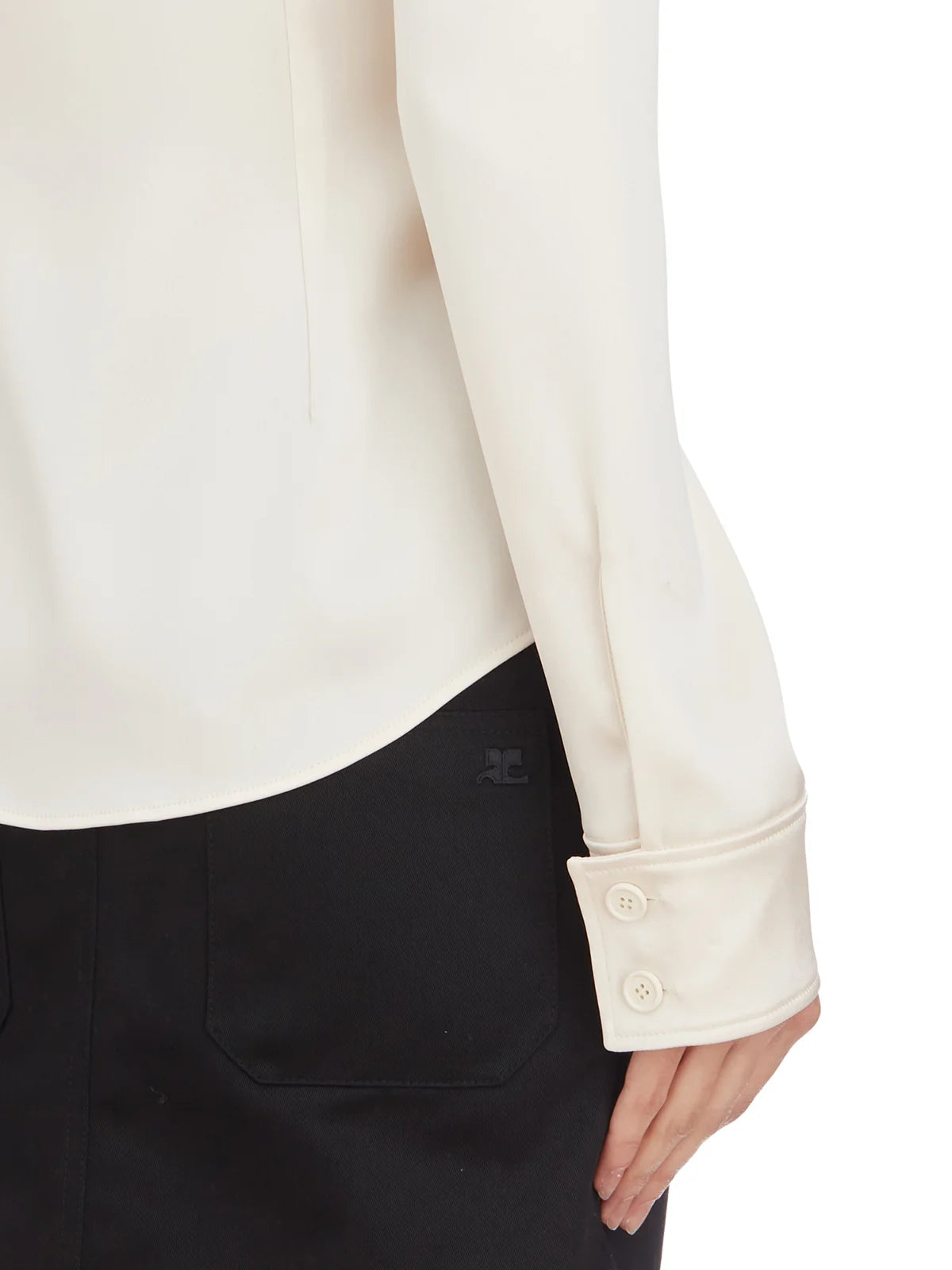 Pocket Satin Shirt