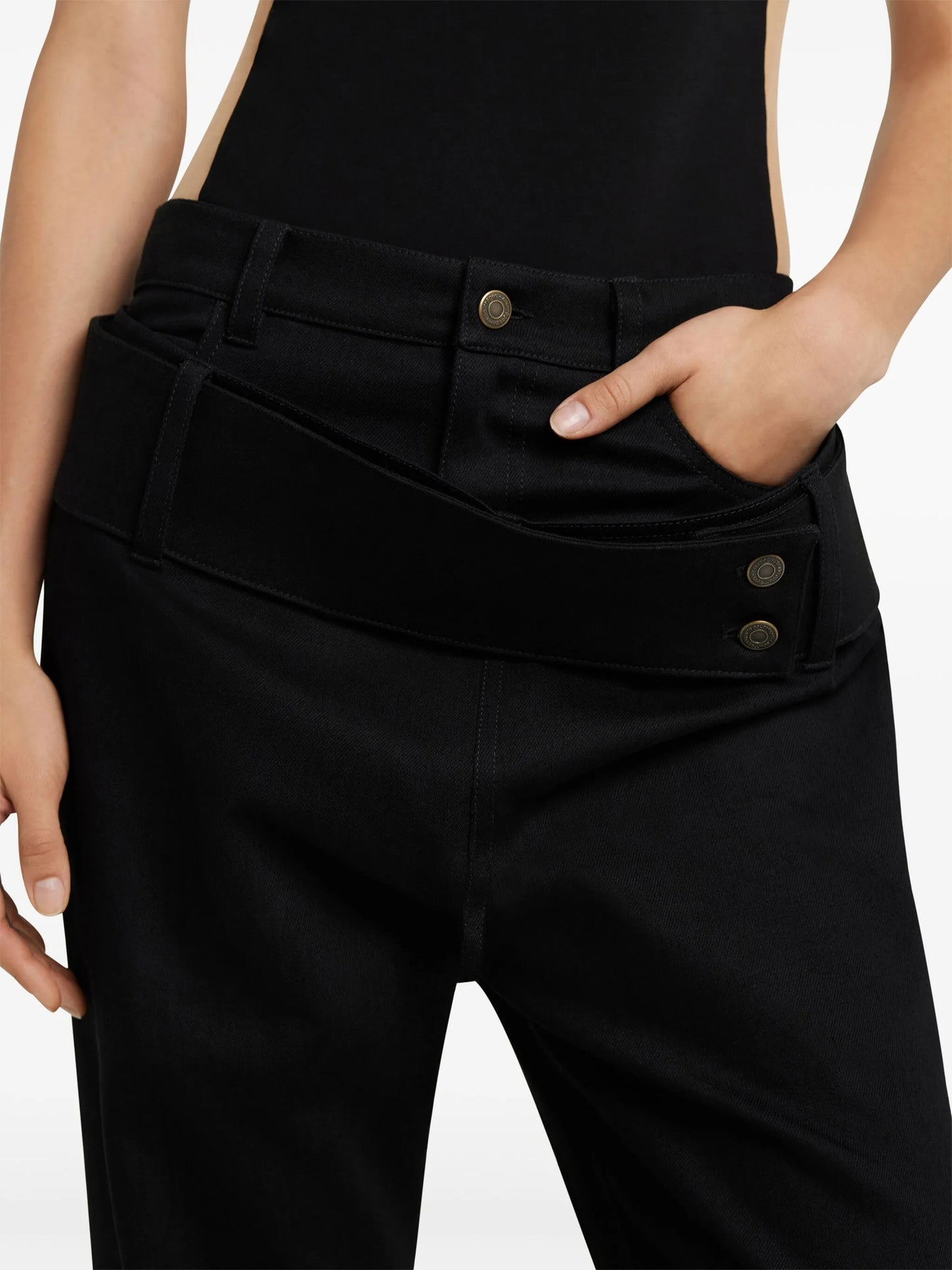 Double Belt Jeans