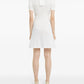 White dress on a white background