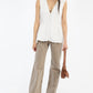 High-waisted flared jeans