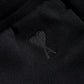 Black sweatpants on a white background