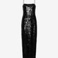 Sequins maxi slip dress