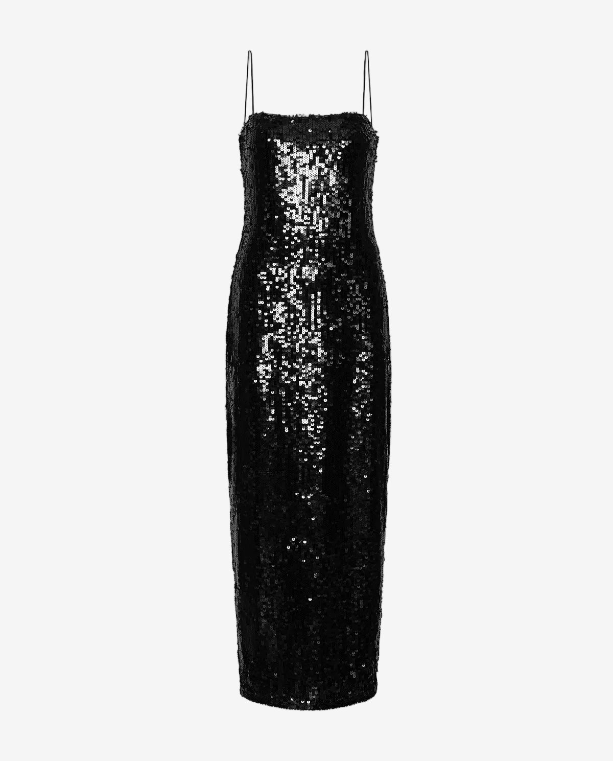 Sequins maxi slip dress