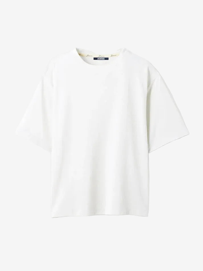 White blouse on a light gray background