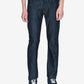 Pants  In Washed Denim Cotton And Silk