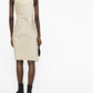 Ruched sleeveless mini dress