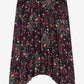Patterned skirt on a white background