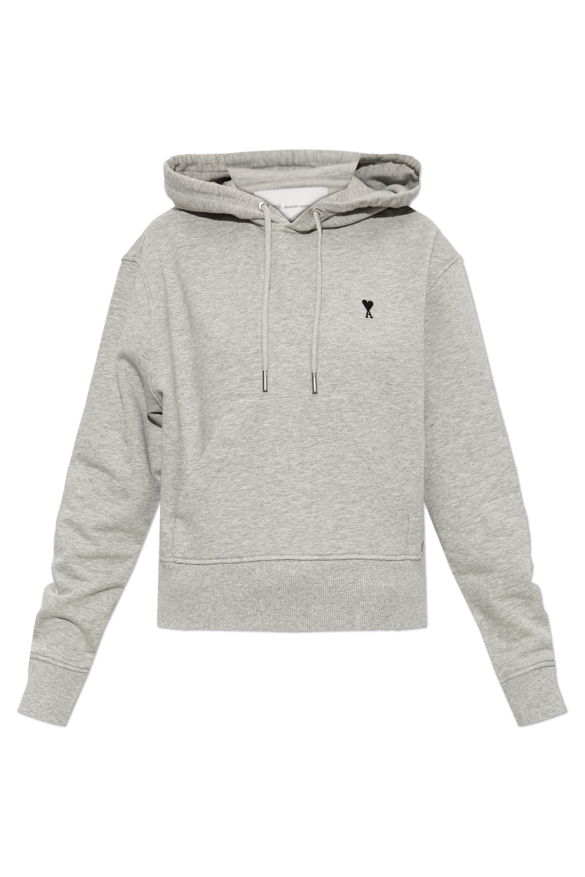 Hoodie With Contrasted Ami De Coeur