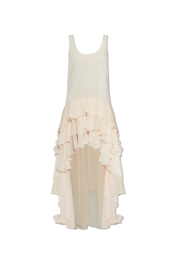 Chiffon Ruffle Dress
