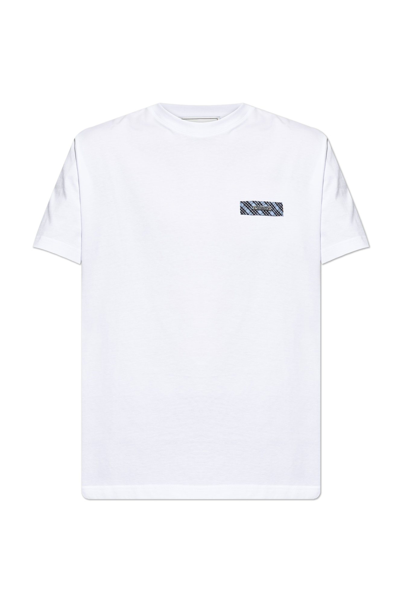 Iceberg Logo Plaque Crewneck T-Shirt
