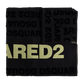 Dsquared2 logo on a black background