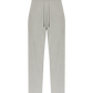 Light gray heather jogger sweatpants with a drawstring waist, shown flat against a solid white background.