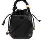 Black Mini GANNI Bou Bucket Bag