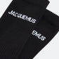 Ribbed crew socks