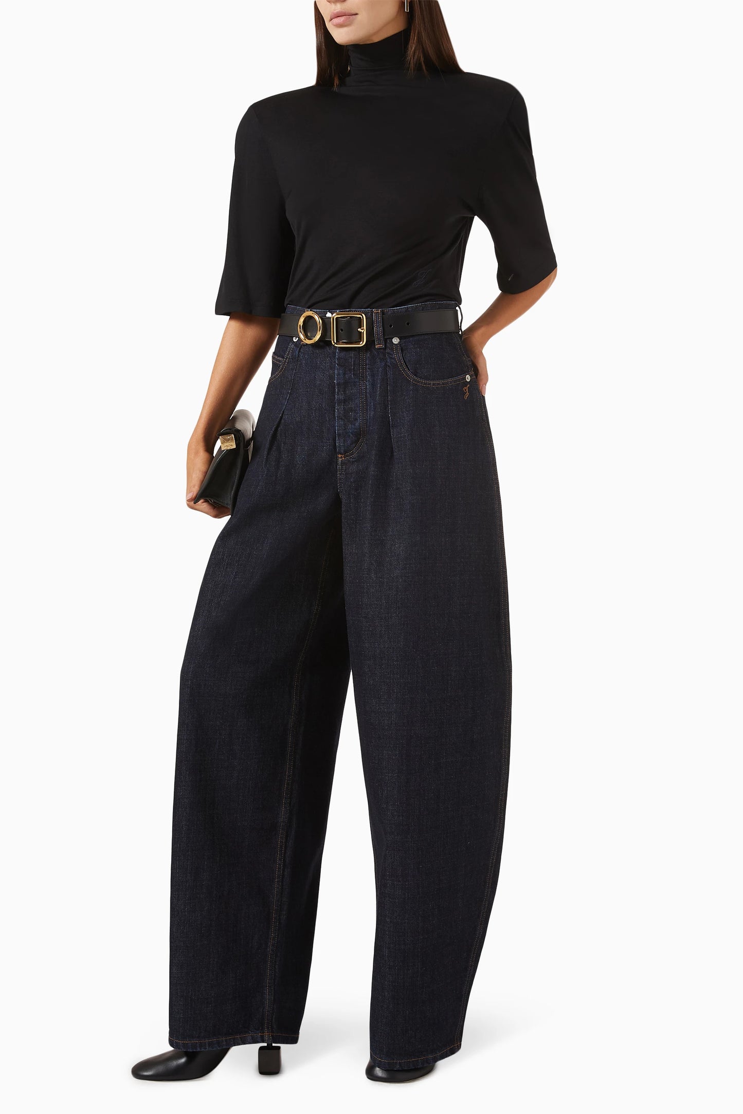 Ovalo de-Nîmes Denim Pants