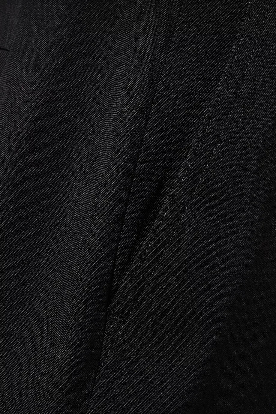 Black Camargue cotton canvas shorts
