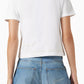 Atelier T-shirt with logo embroidery for women