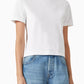 Atelier T-shirt with logo embroidery for women