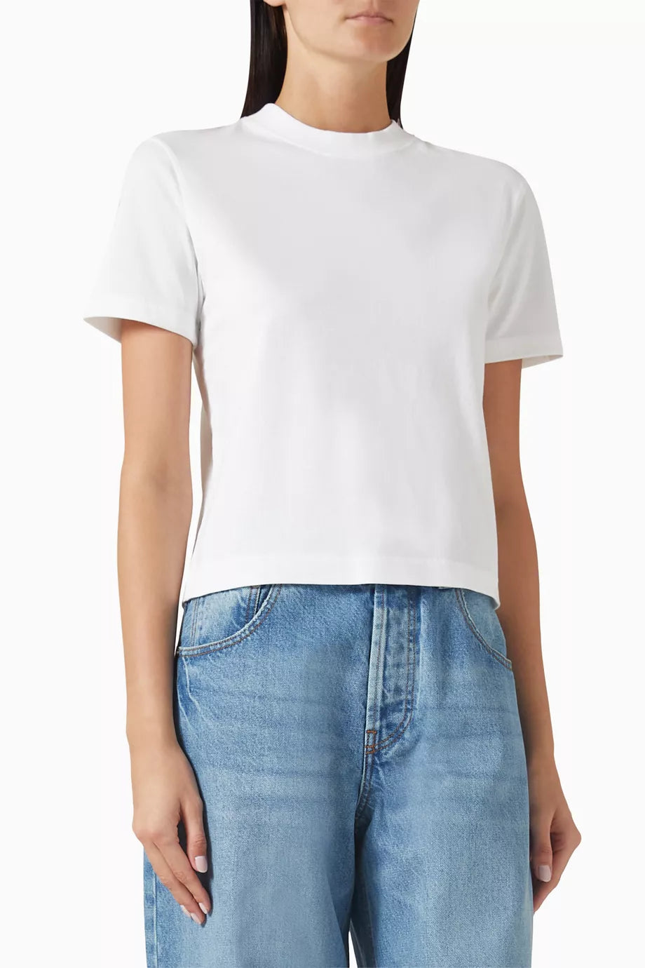 Atelier T-shirt with logo embroidery for women