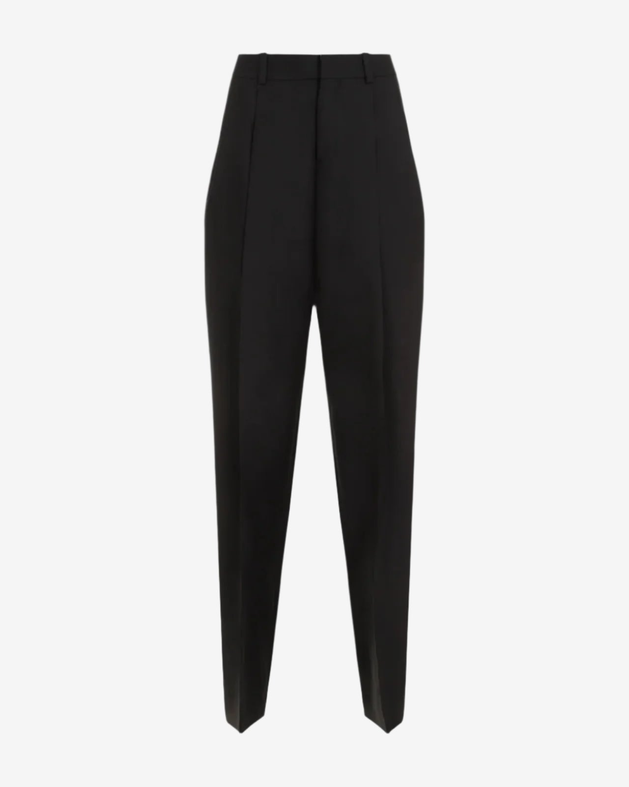 Black pants on a white background