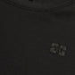 Black Soft Cotton Rib Short Sleeve T-Shirt