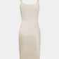 Ruched sleeveless mini dress