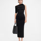 The Drapeado midi dress