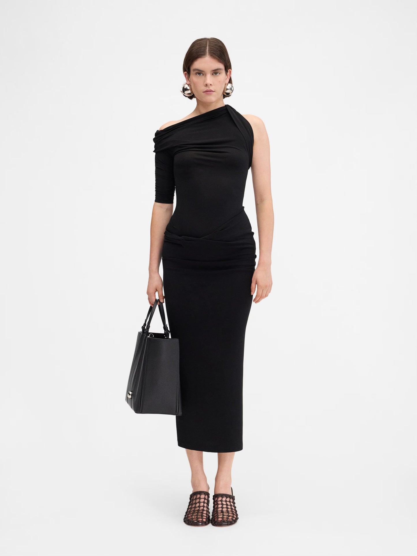 The Drapeado midi dress