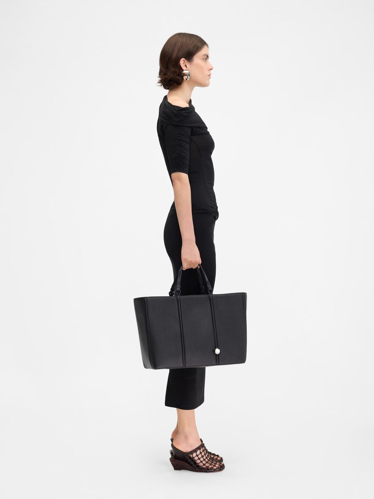 The Drapeado midi dress
