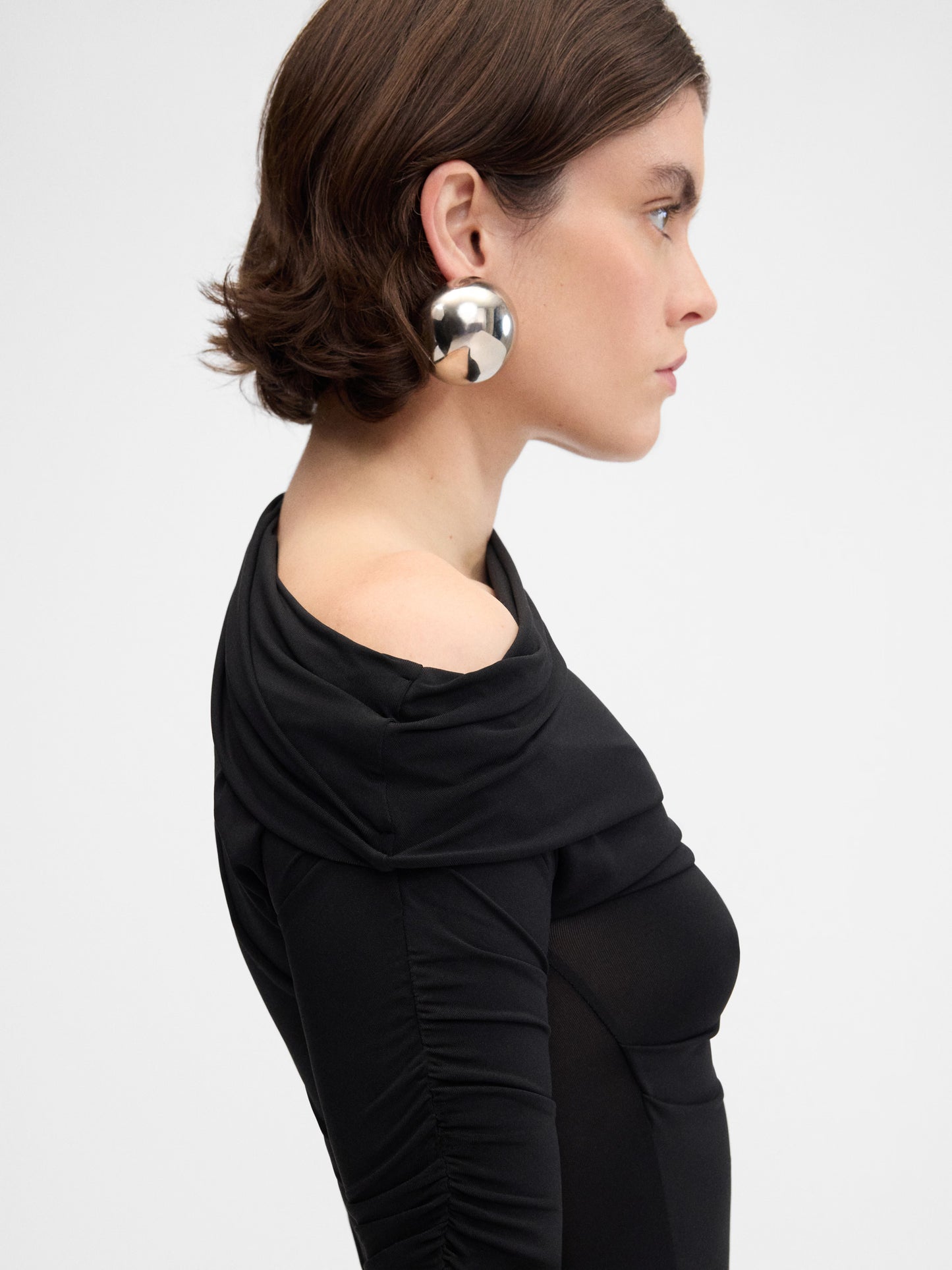 The Drapeado midi dress