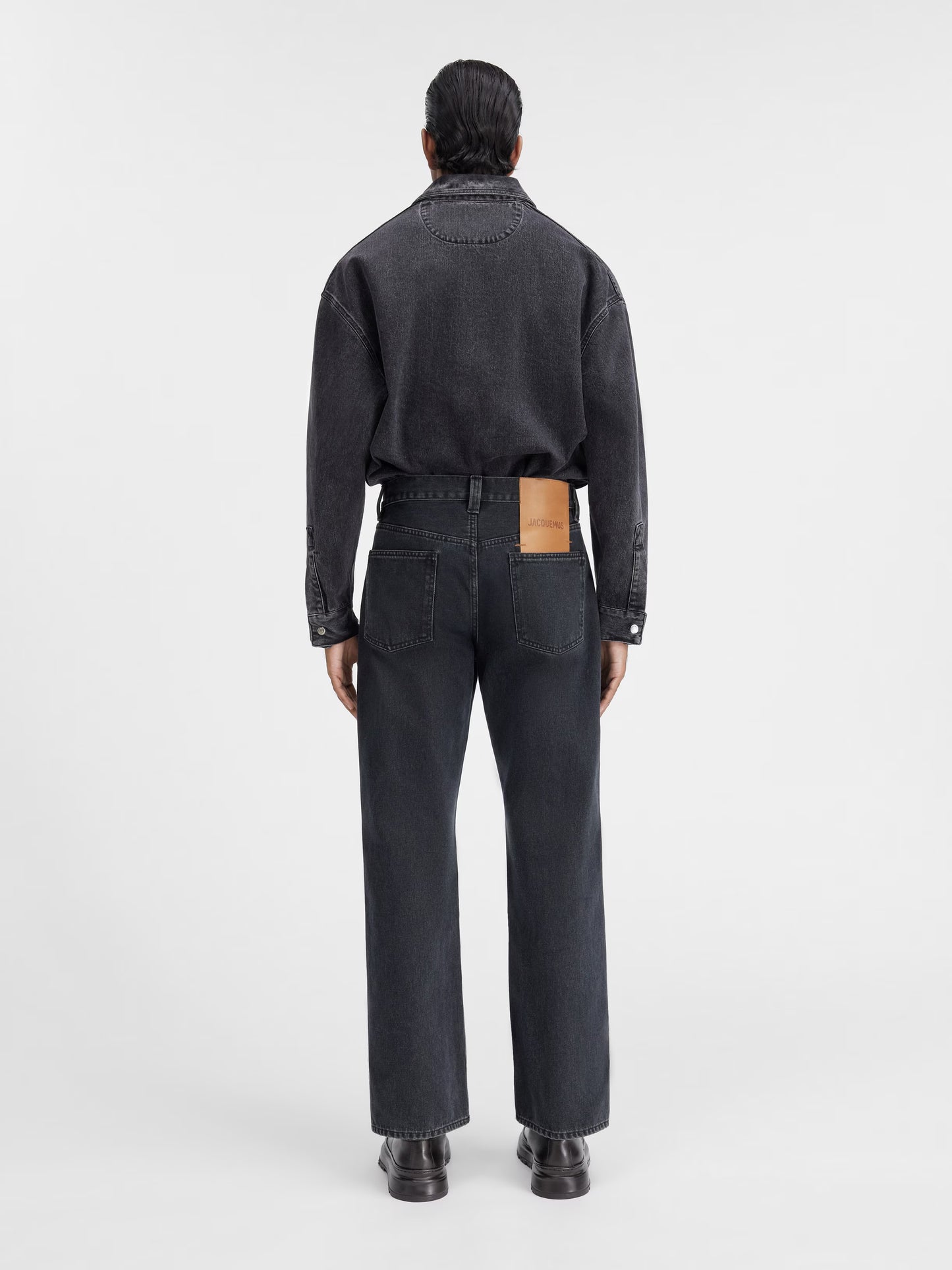 The straight de-Nîmes denim  pants