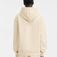 Beige hoodie on a light gray background