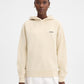 Beige hoodie on a light gray background
