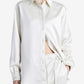 Raven Shirt in Satin
