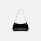 Le Bisou Chaine patent leather red bag