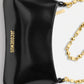 Le Bisou Chaine patent leather red bag