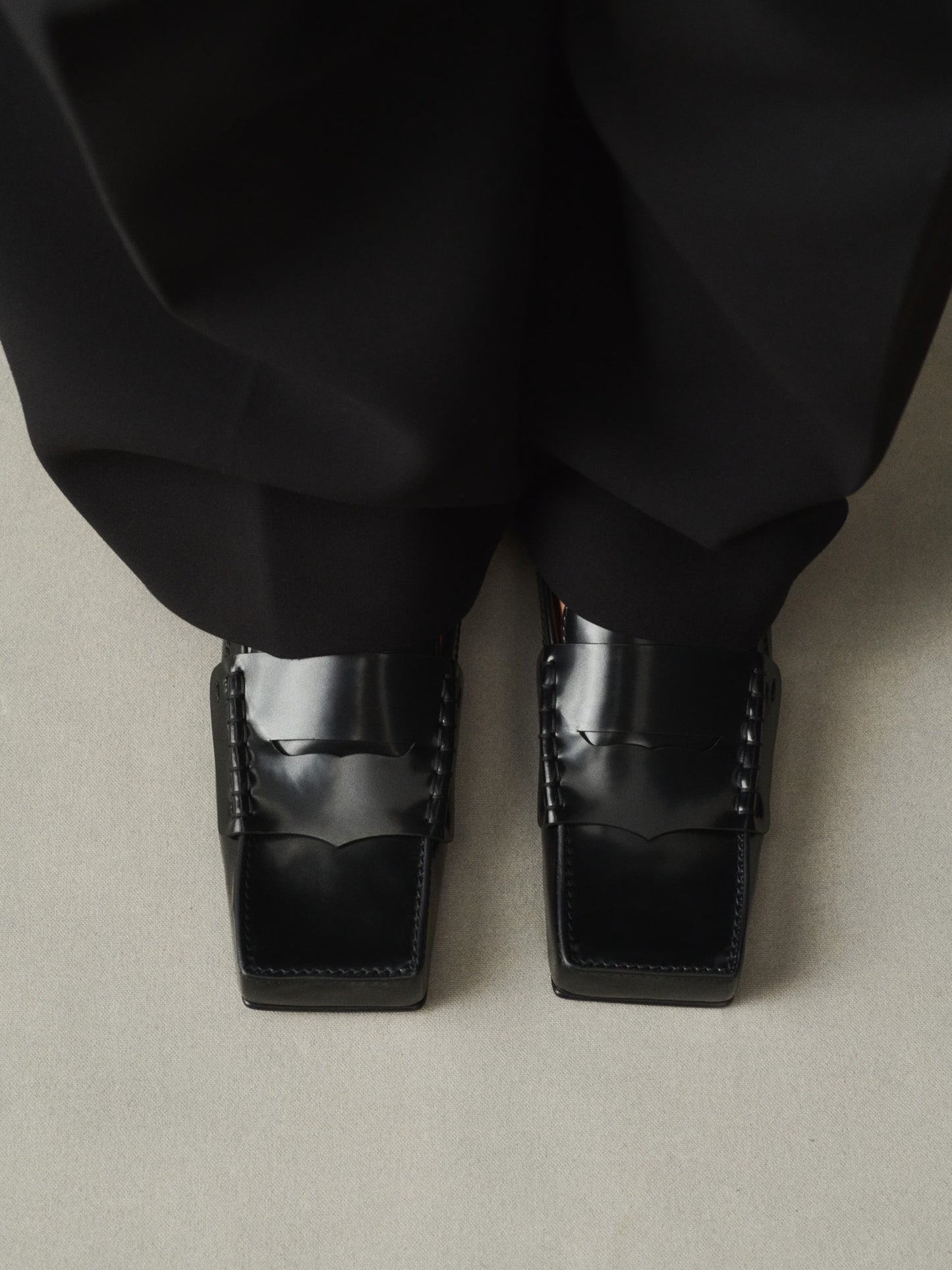 The Carré loafers Square Women